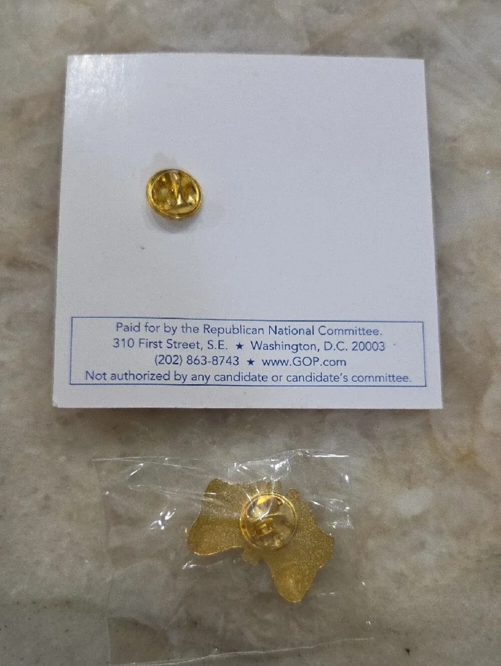 Vintage 2021 US Political Pins (Republican)